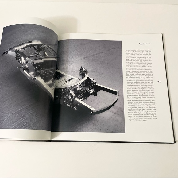 Ferrari 458 Spider Car Hard Cover Book - Picture 14 of 16